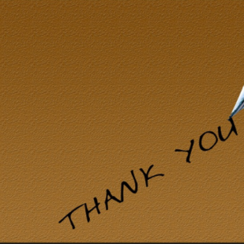 Thank you letter