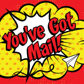 Pop Art Youve got mail 123rf