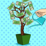 Pop Art Money grows on trees 123rf e1526372270378