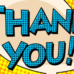 pop art thank you speech bubble from dreamstime e1519964662597