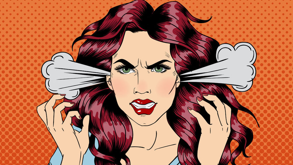 Pop Art Frustrated Woman 123rf e1523443850850