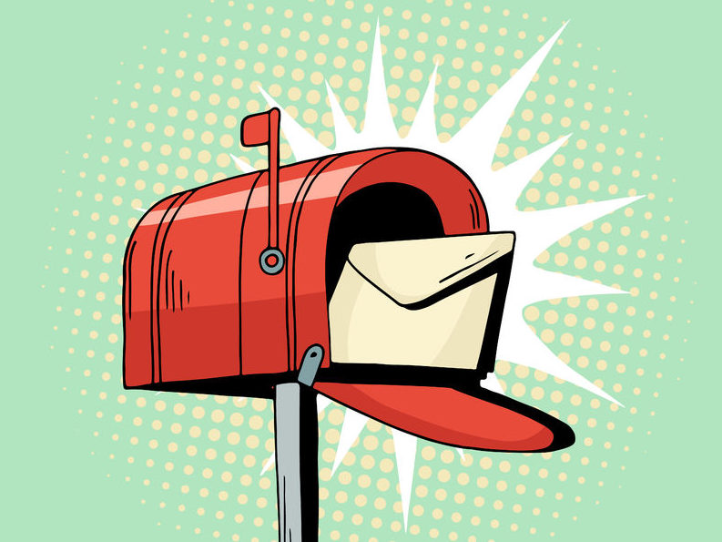 Pop Art Red mailbox e1524534577866