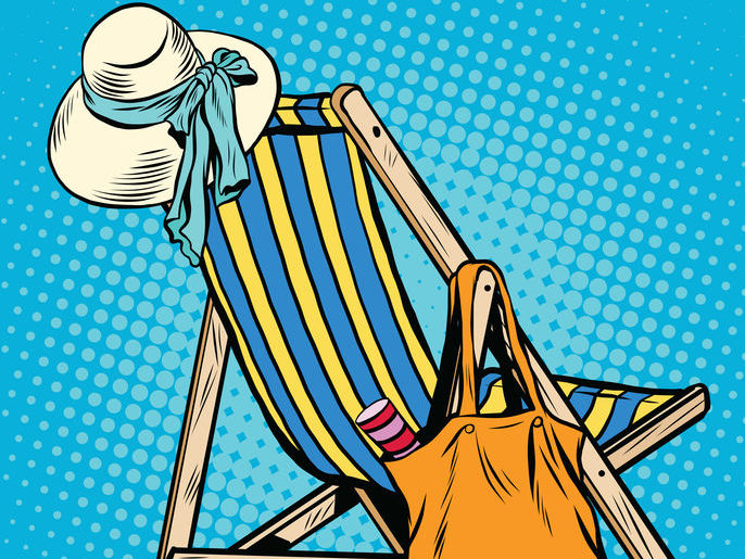 Pop Art Summer Deck Chair e1561501680498