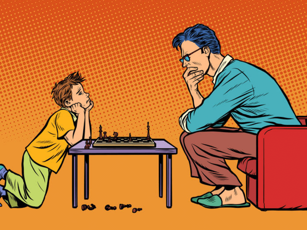 Pop Art hobby chess