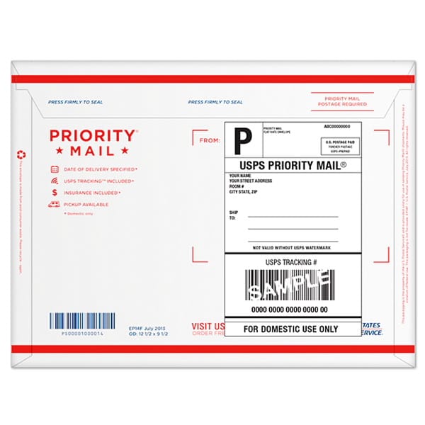 USPS priority mail