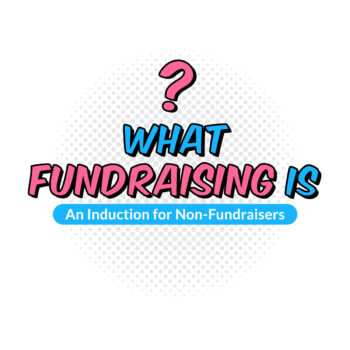 Workshop Graphic what fundraising is