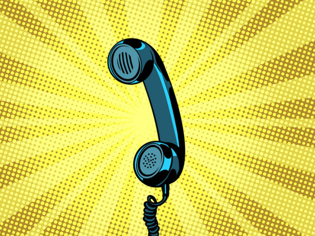 Pop Art telephone